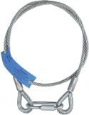 Steel Safety Cable, Eurolite Safety Bond AG-35FB 6x1000mm up to 35kg