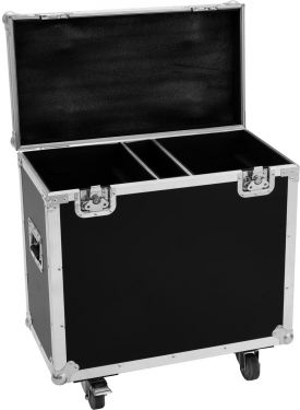 Roadinger Flightcase 2x TMH-S200 with wheels
