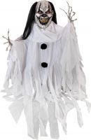 Europalms Halloween Figure Clown Gildo, animated, 80cm