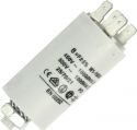 MOTOR kondensator - 6uF / 450V, M8 forskruning, Spadestik MOTOR kondensator - 6uF / 450V, M8 forskruning, Spadestik