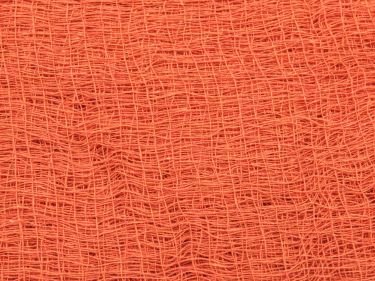 Europalms Deco fabric, broad, orange, 76x500cm