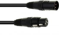 Eurolite DMX cable XLR 3pin 15m bk