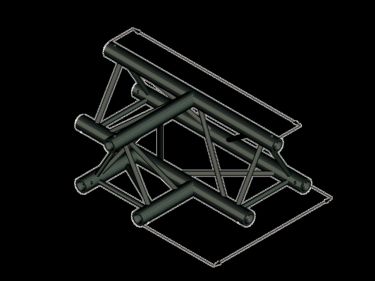 Alutruss TRILOCK S-PAT-36 3-Way T-Piece