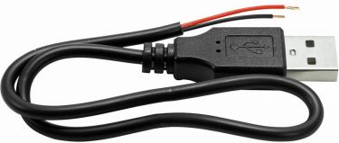 Omnitronic Cable USB-A to 2x open wires 30cm