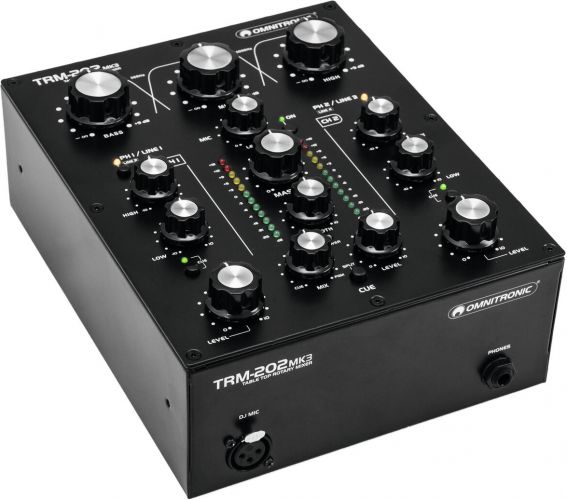Omnitronic TRM-202MK3 2-Channel Rotary Mixer