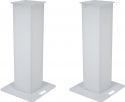 Eurolite 2x Stage Stand 150cm incl. Cover and Bag, white