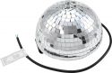 Light & effects, Eurolite Half Mirror Ball 20cm motorized