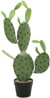 Udsmykning & Dekorationer, Europalms Nopal cactus, artificial plant, 75cm