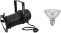 PAR 30 Cans, Eurolite Set PAR-30 Spot bk + PAR-30 230V SMD 11W E-27 LED 6500K