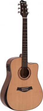 Dimavery ASW-60 Grande Guitar, nature