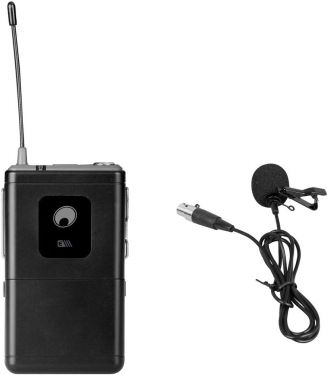 Omnitronic UHF-E Series Bodypack 529.7MHz + Lavalier Microphone