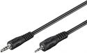 GOOBAY - Audiokabel - 2,5mm st. JACK han til 3,5mm st. JACK han (2m) GOOBAY - Audiokabel - 2,5mm st. JACK han til 3,5mm st. JACK han (2m)