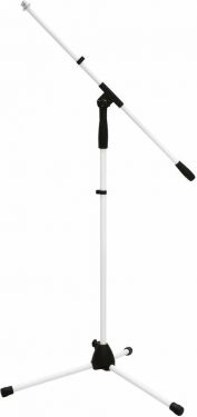 Omnitronic Microphone Tripod MS-1W with Boom Arm white