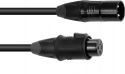 Diverse, Eurolite DMX cable EC-1 IP65 3pin 3m bk Diverse, Eurolite DMX cable EC-1 IP65 3pin 3m bk