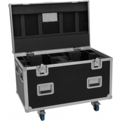 Roadinger Flightcase Highline 2x DMH-380 with wheels TILBUD NU