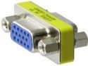 D-SUB mellemled - 2 x 15 pol HD hun (VGA), Kort version D-SUB mellemled - 2 x 15 pol HD hun (VGA), Kort version