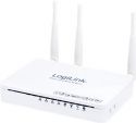 LogiLink - 450Mbps WLAN dual band router m. 4 ports Gigabit switch LogiLink - 450Mbps WLAN dual band router m. 4 ports Gigabit switch