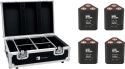 Eurolite Set 4x AKKU TL-3 QCL RGB+UV Trusslight + Case with charging function Eurolite Set 4x AKKU TL-3 QCL RGB+UV Trusslight + Case with charging function