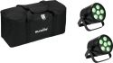 Eurolite Set 2x AKKU PAR 6 QCL + Soft-Bag Eurolite Set 2x AKKU PAR 6 QCL + Soft-Bag