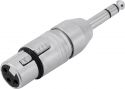 Diverse, NEUTRIK Adapter XLR(F)/Jack(M) stereo NA3FP