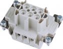 Diverse, ILME Socket Insert 6-pin 16A, Screw Terminal Diverse, ILME Socket Insert 6-pin 16A, Screw Terminal