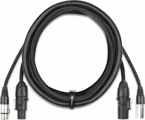 CX13-2 Combi Cable Powerconnector TR - XLR M / Powerconnector TR - XLR F 2m