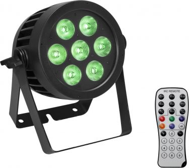 Eurolite LED IP PAR 7x8W QCL Spot