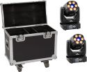 Eurolite Set 2x LED TMH-H90 + Case with wheels Eurolite Set 2x LED TMH-H90 + Case with wheels