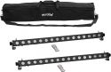 Eurolite Set 2x LED PIX-16 QCL Bar + Soft Bag Eurolite Set 2x LED PIX-16 QCL Bar + Soft Bag