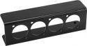 Diverse, Eurolite XLR 4x D-Type plate for DXT Serie 3x Diverse, Eurolite XLR 4x D-Type plate for DXT Serie 3x