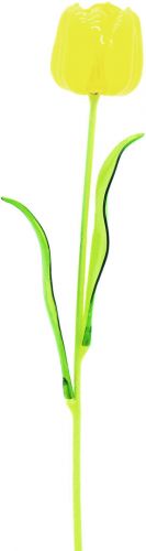 Europalms Crystal tulip, yellow, artificial flower, 61cm 12x