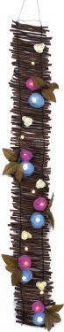 Europalms Rose narrow carpet, with LEDs, 120cm