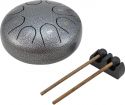 Dimavery TD-8  Steel Tongue Drum, silver Dimavery TD-8  Steel Tongue Drum, silver