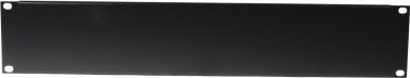 Omnitronic Front Panel Z-19U-shaped steel black 2U