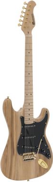 Dimavery ST-303 E-Guitar, nature