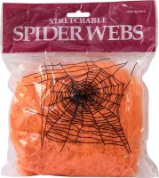 Europalms Halloween spider web orange 100g