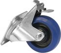 Diverse, Roadinger Swivel Castor RD-100B 100mm blue with brake Diverse, Roadinger Swivel Castor RD-100B 100mm blue with brake