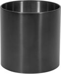 Europalms STEELECHT-40 Nova, stainless steel pot, anthracite, Ø40cm Europalms STEELECHT-40 Nova, stainless steel pot, anthracite, Ø40cm
