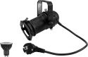 Par 16 kanner, Eurolite Set PAR-16 Spot bk + GU-10 230V COB 5W LED 1800-3000K dim2warm