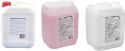 Smoke & Effectmachines, Eurolite Set 3x UV Bubble fluid 5l yellow + red + blue