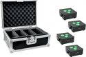 Eurolite Set 4x AKKU IP Flat Light 3 bk + Case Eurolite Set 4x AKKU IP Flat Light 3 bk + Case