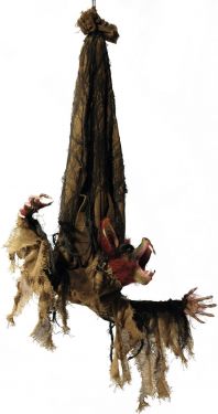 Halloween Dekoration, Animeret Figur Med Lys- og Lydeffekter, Uhyggelig Flagermus, 95cm
