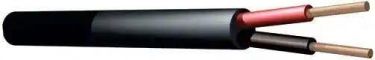 RX13 Speaker cable Round 2 x 1.5mm² black 305m
