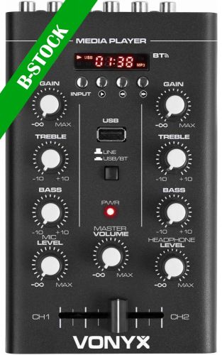 STM500BT 2-Channel Mixer USB/MP3/BT "B-STOCK"