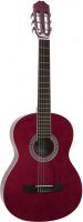 Musical Instruments, Dimavery AC-303 Classical Guitar, red