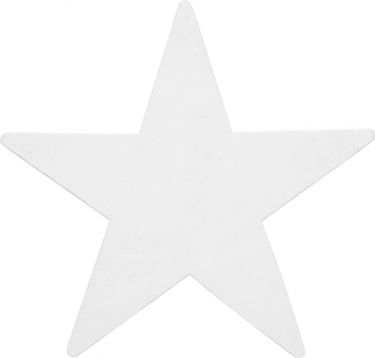 Europalms Silhouette Star, white, 58cm