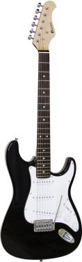 Dimavery ST-203 Electric Guitar, black