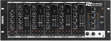 PDZM700 6-kanals installasjonsmikser USB 4 soner