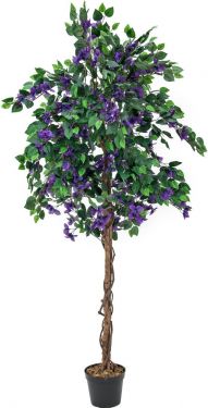 Europalms Bougainvillea, artificial plant, lavender, 180cm