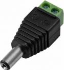 Diverse, Eurolite Adapter Hollow Plug Screw Terminal male Diverse, Eurolite Adapter Hollow Plug Screw Terminal male